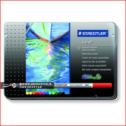 مداد رنگی ۱۲ رنگ کارات حرفه ای استدلر Karat Staedtler