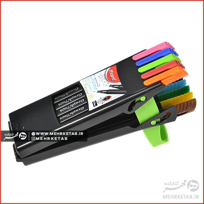 روان نویس نوک نمدی مپد ۱۰ رنگ