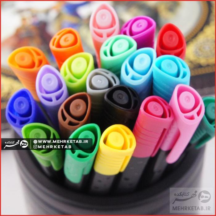 روان نویس نوک نمدی ۲۰ رنگ مپد - تصویر 2