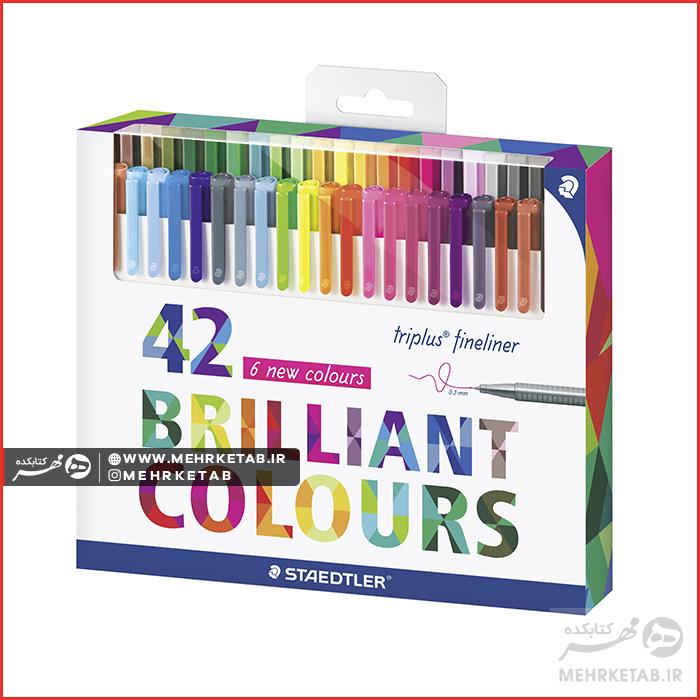 روان نویس نوک نمدی استدلر ۴۲ رنگ