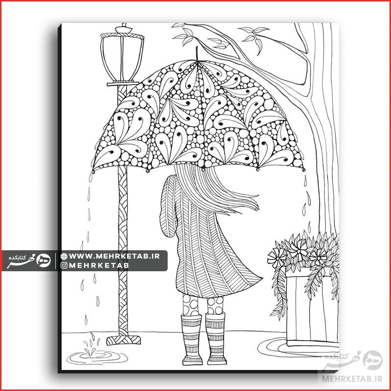 تخته شاسی رنگ آمیزی بزرگسالان کد 2534