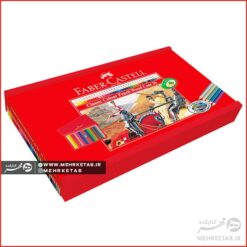 مداد رنگی ۳۶ رنگ فابرکاستل جعبه چوبی