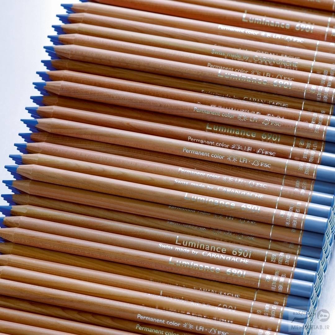 مداد رنگی کرنداش Luminance 6901 تک رنگ - تصویر 6