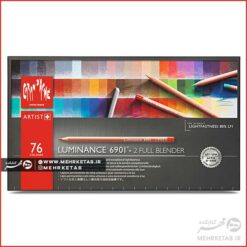 مداد رنگی ۷۶ رنگ کرنداش سری LUMINANCE 6901®
