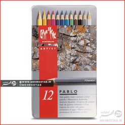 مداد رنگی ۱۲ رنگ کرنداش سری پابلو PABLO®