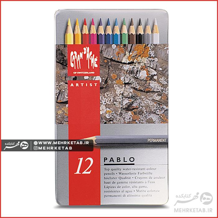 مداد رنگی ۱۲ رنگ کرنداش سری پابلو PABLO®