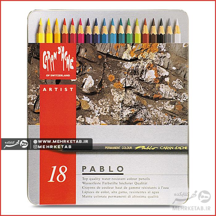 مداد رنگی ۱۸ رنگ کرنداش سری پابلو PABLO®