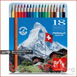 مداد رنگی ۱۸ رنگ کرنداش سری PRISMALO® Aquarelle