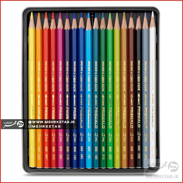مداد رنگی ۱۸ رنگ کرنداش سری PRISMALO® Aquarelle - تصویر 2