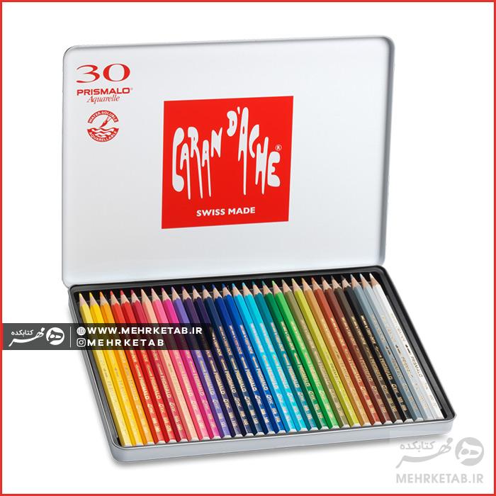 مداد رنگی ۳۰ رنگ کرنداش سری PRISMALO® Aquarelle - تصویر 3