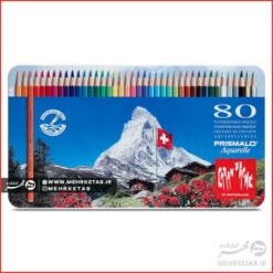 مداد رنگی ۸۰ رنگ کرنداش سری PRISMALO® Aquarelle