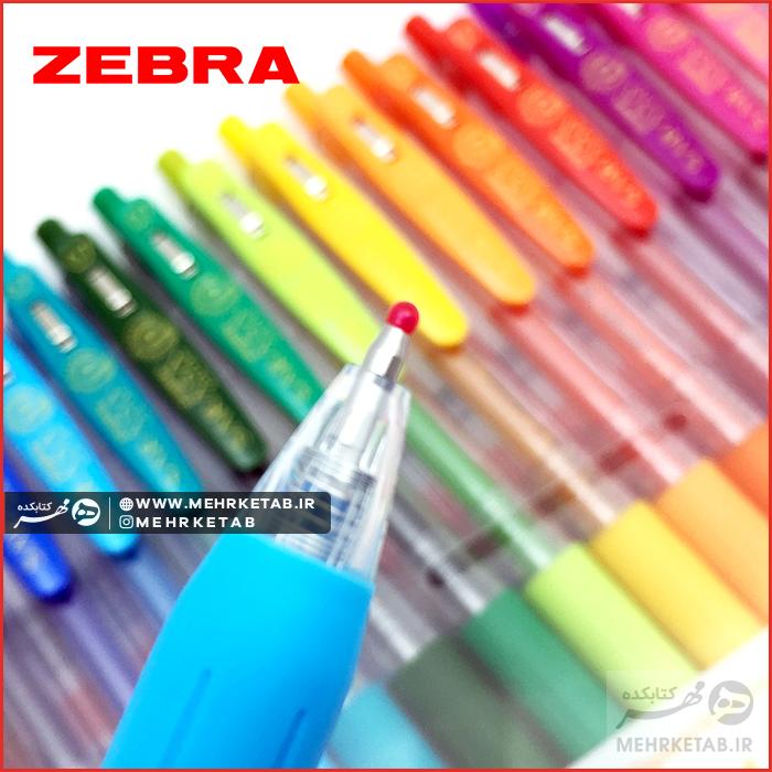روان نویس ژله ای ساراسا زبرا Sarasa Zebra 0.7mm ۲۰ رنگ - تصویر 2