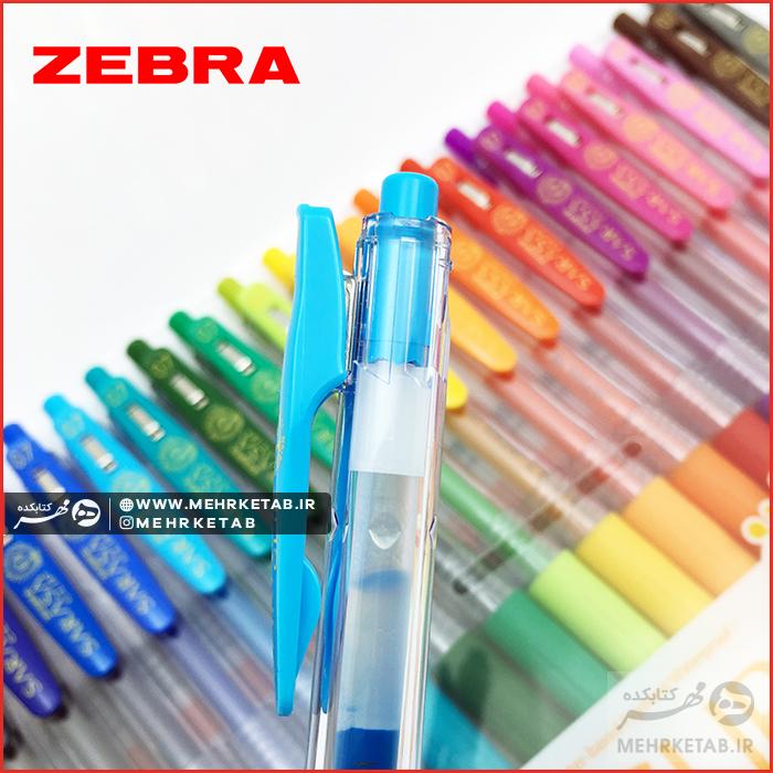 روان نویس ژله ای ساراسا زبرا Sarasa Zebra 0.7mm ۲۰ رنگ - تصویر 5