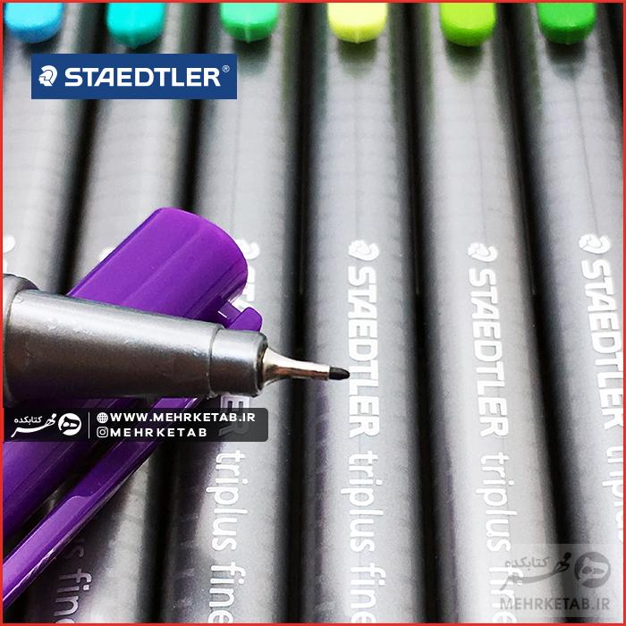 روان نویس نوک نمدی استدلر ۴۸ رنگ - Staedtler Fineliner 48 colors - تصویر 4