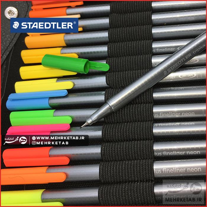 روان نویس نوک نمدی استدلر ۴۸ رنگ - Staedtler Fineliner 48 colors - تصویر 3