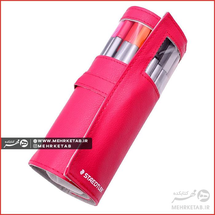 روان نویس نوک نمدی استدلر ۲۰ رنگ با جامدادی