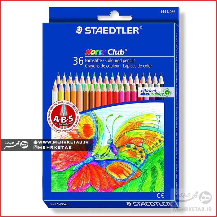 مداد رنگی ۳۶ رنگ استدلر سری نوریس
