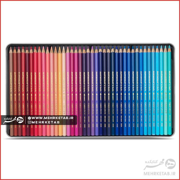 مداد رنگی ۱۲۰ رنگ (آبرنگی) کرنداش سری سوپراکالر SUPRACOLOR® Soft Aquarelle - تصویر 3