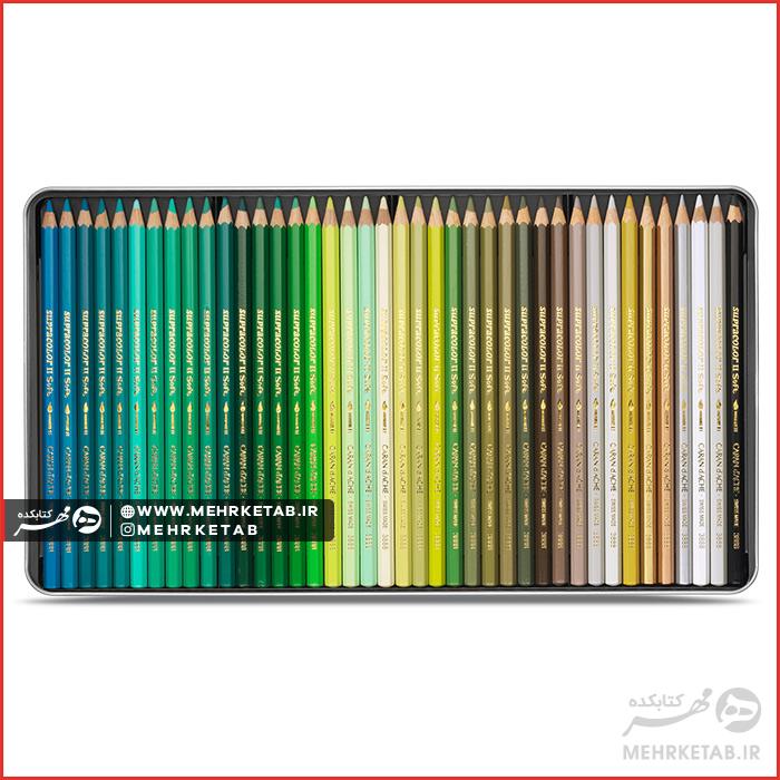 مداد رنگی ۱۲۰ رنگ (آبرنگی) کرنداش سری سوپراکالر SUPRACOLOR® Soft Aquarelle - تصویر 5