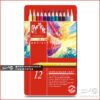 مداد رنگی ۱۲ رنگ (آبرنگی) کرنداش سری سوپراکالر SUPRACOLOR® Soft Aquarelle