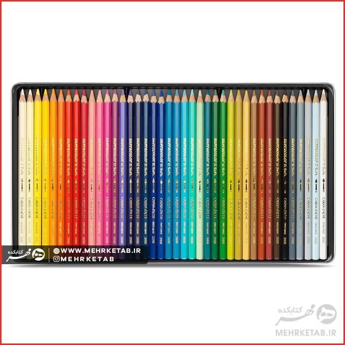 مداد رنگی ۴۰ رنگ (آبرنگی) کرنداش سری سوپراکالر SUPRACOLOR® Soft Aquarelle - تصویر 2