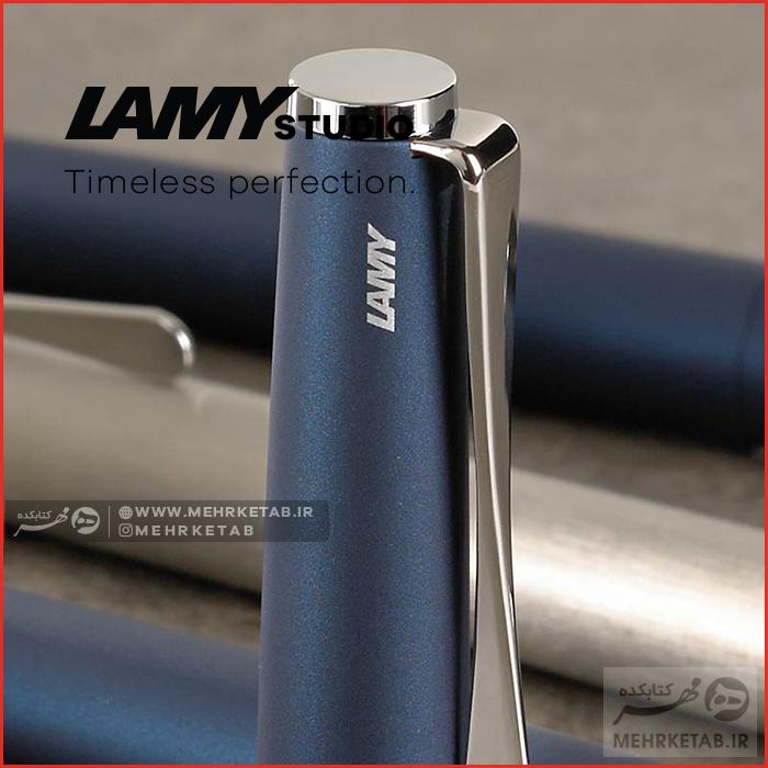 خودکار لامی سری Studio تراش خورده LAMY studio brushed Ballpoint pen - تصویر 2