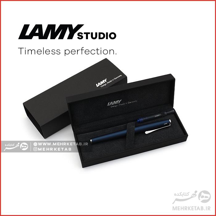 خودکار لامی سری Studio تراش خورده LAMY studio brushed Ballpoint pen - تصویر 4