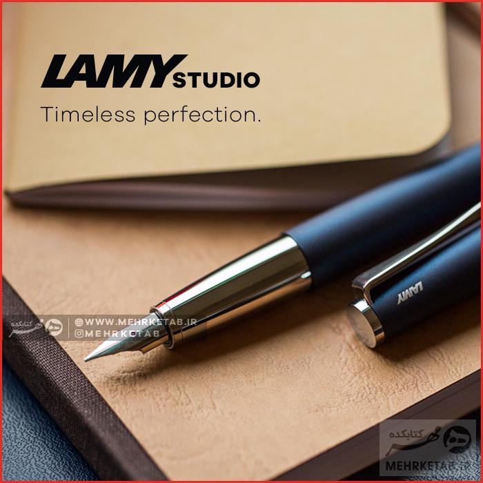 خودنویس لامی سری استودیو آبی سلطنتی LAMY studio imperialblue Fountain pen - تصویر 2