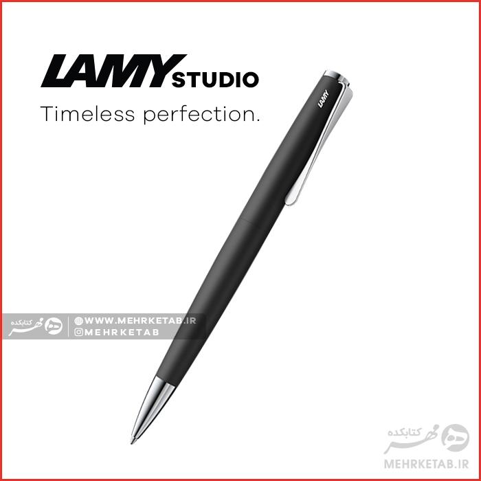 خودکار لامی سری Studio مشکی LAMY studio black Ballpoint pen