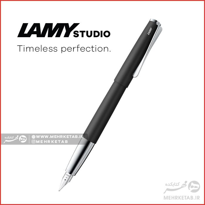 خودنویس لامی سری استودیو مشکی LAMY studio black Fountain pen