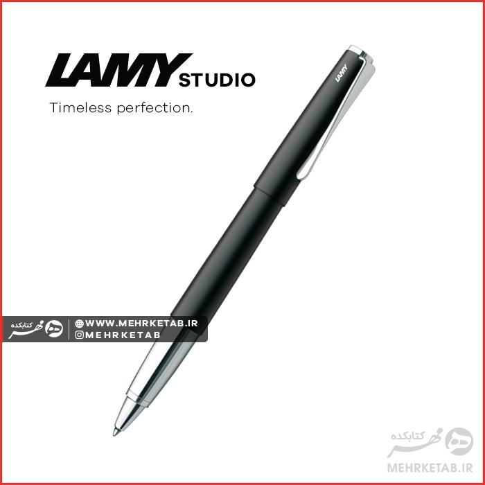 روان نویس لامی سری Studio مشکی LAMY studio black Rollerball pen