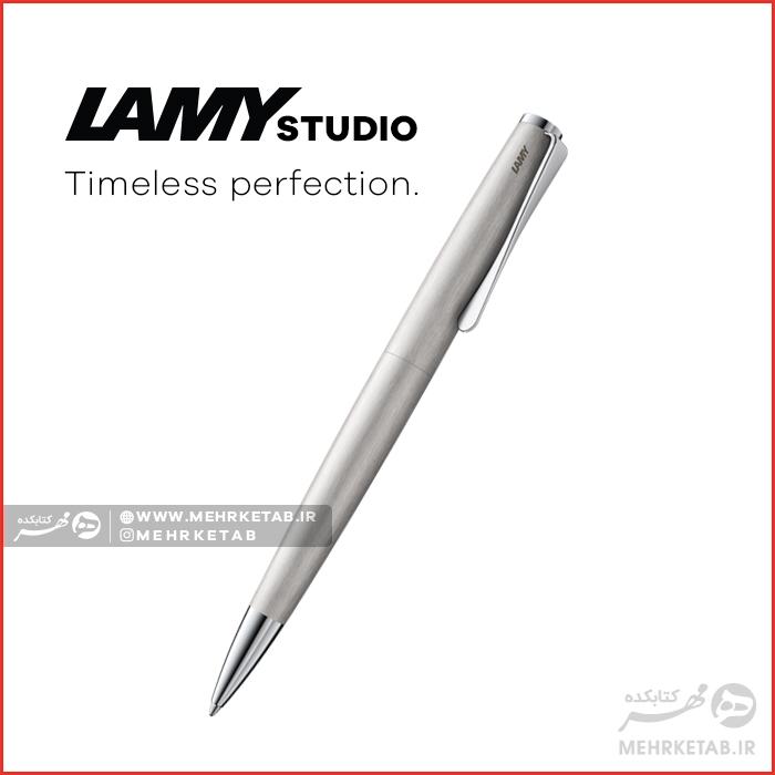 خودکار لامی سری Studio تراش خورده LAMY studio brushed Ballpoint pen