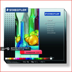 پاستل گچی ۲۴ رنگ حرفه ای استدلر Staedtler karat 24 color Soft pastel chalk