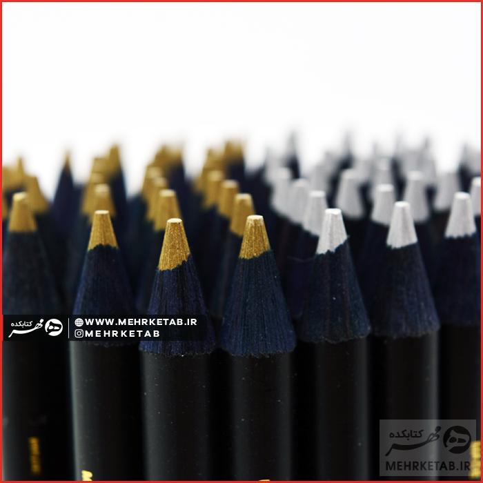 مداد متالیک نقره ای کمِل Camel Metallic Pencil Silver - تصویر 2