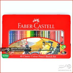 ست طراحی ۶۰ رنگ فابرکاستل 60 Faber Castell Classic Colour Pencil Sketch Set