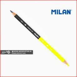 مداد و هایلایتر ۲ سر HB میلان Milan 2 Head HB Graphite