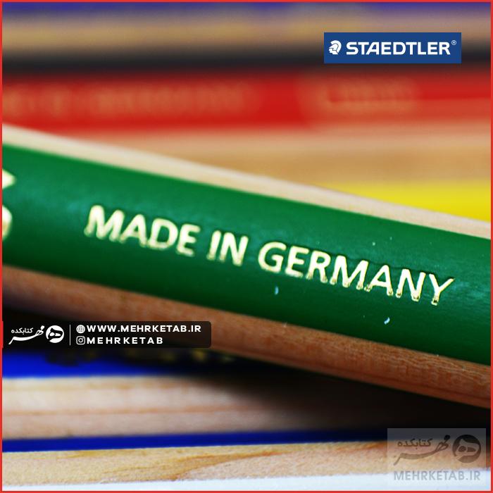 مداد رنگی ۲۴ رنگ (۱۲*۲) استدلر سری نوریس Staedtler Noris club 24 colored pencil - تصویر 2
