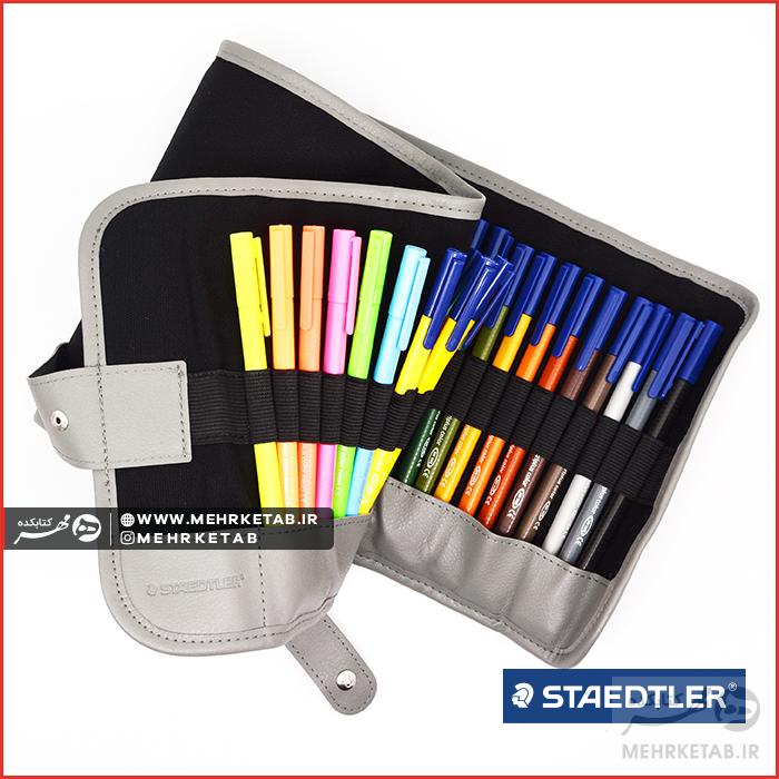 ماژیک ۴۸ رنگ استدلر Staedtler Triplus Fiber Tip Pens 48 colors - تصویر 3