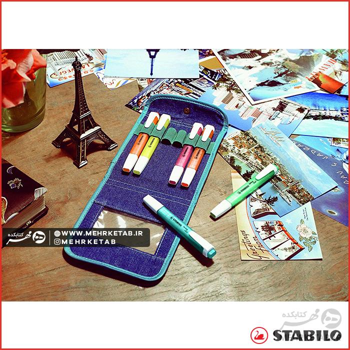 هایلایتر ست جین ۶ رنگ استابیلو Stabilo Swing Cool Jean Set - تصویر 6