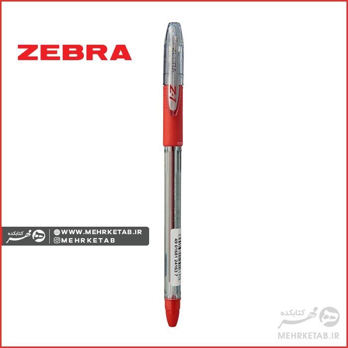 خودکار زبرا زِد وان قرمز Zebra Z-1 Pen Red