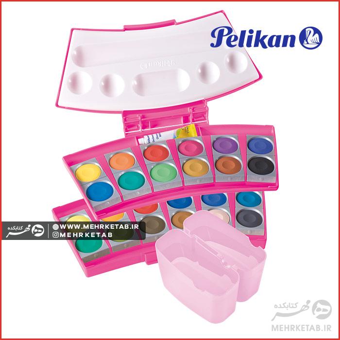 آبرنگ پروکالر ۲۴ رنگ پلیکان PELIKAN PAINTBOX PROCOLOR  24C - تصویر 2