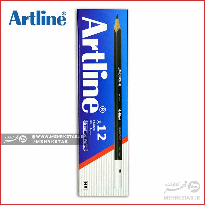 مداد مشکی تحریر آرت لاین Artline Graphite Pencil HB - تصویر 2
