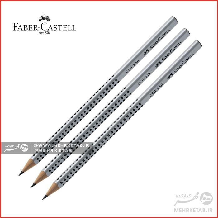 مداد مشکی گریپ مدل 2001 فابرکاستل Faber Castell Grip 2001 - تصویر 3