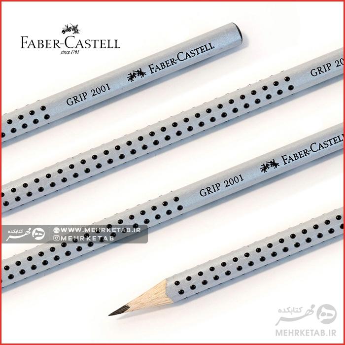 مداد مشکی گریپ مدل 2001 فابرکاستل Faber Castell Grip 2001 - تصویر 2