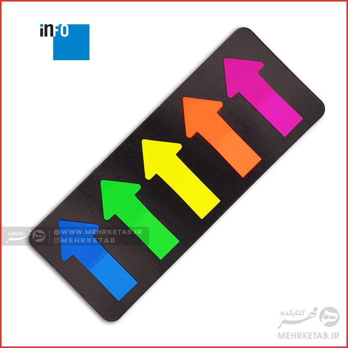 برچسب نشانگر طرح فلش اینفو Info Page Marker 2683-09