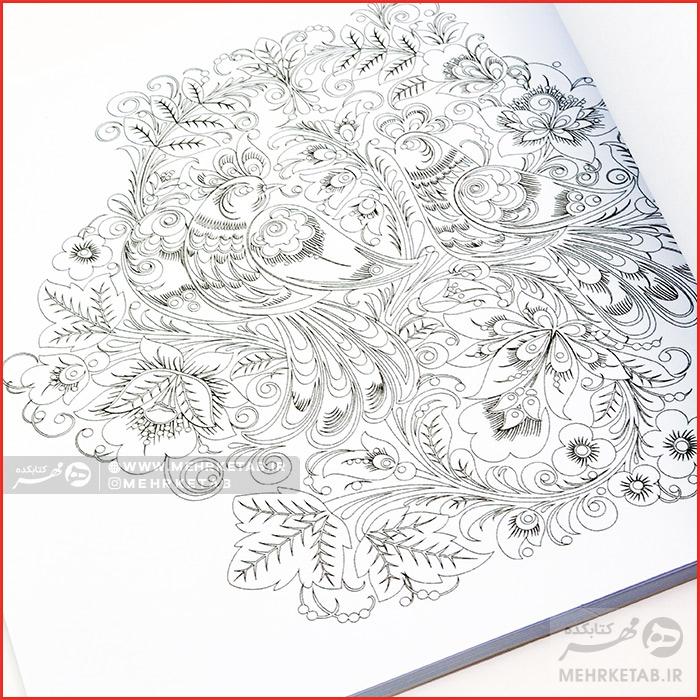 ۷ کتاب رنگ آمیزی بزرگسالان خلاقیت - تصویر 2