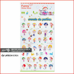 استیکر لاتک طرح پسرک  Latech Sticker Boy