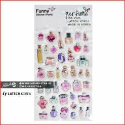 استیکر لاتک طرح عطر  Latech Sticker Pefume