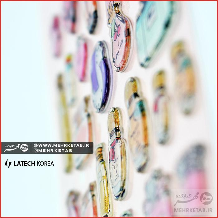 استیکر لاتک طرح عطر  Latech Sticker Pefume - تصویر 2