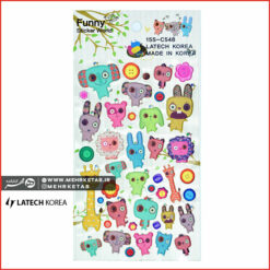استیکر لاتک طرح عروسک ترسناک  Latech Sticker Scary Dolls